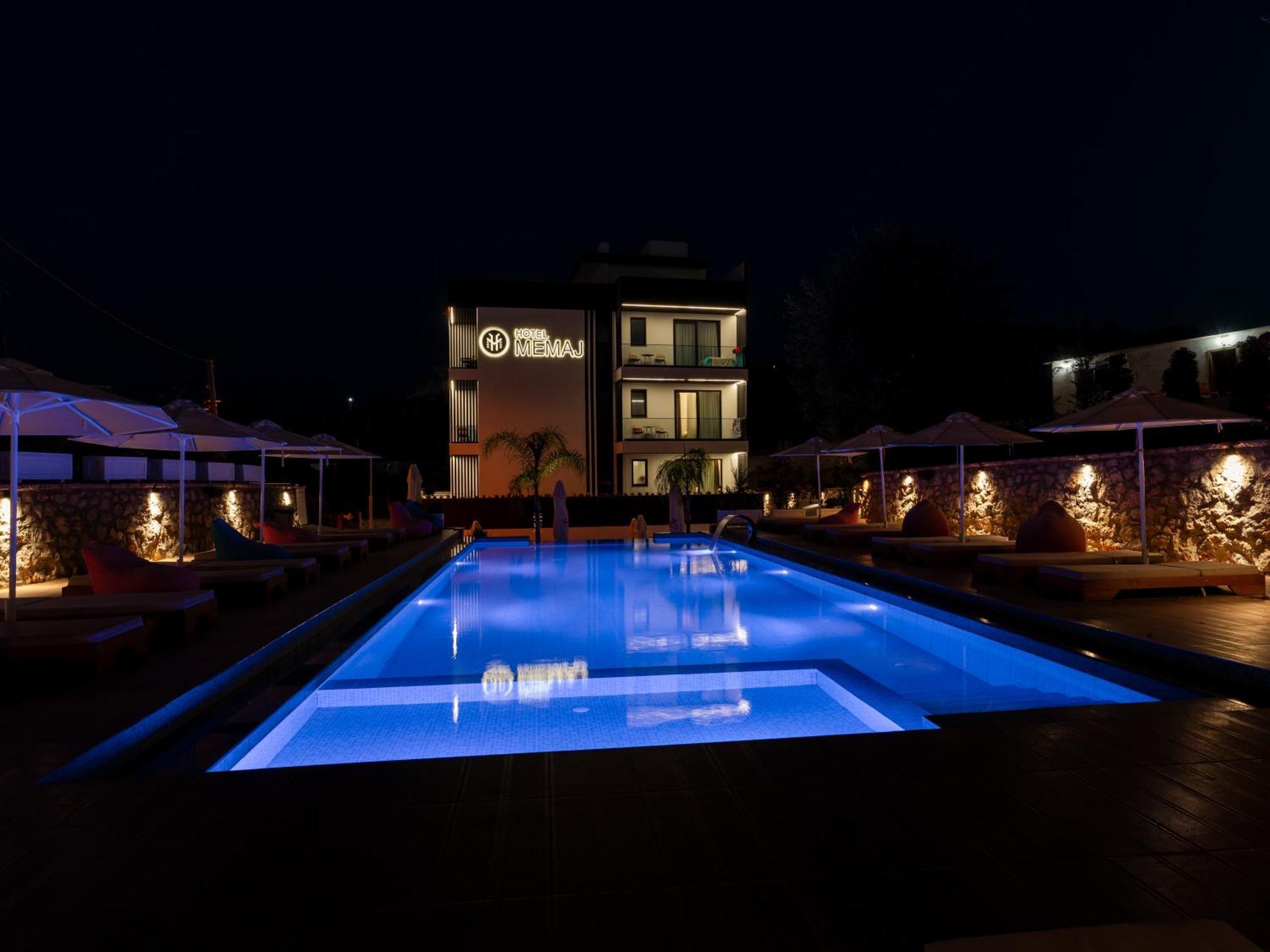 Hotel Memaj Ksamil Exterior foto